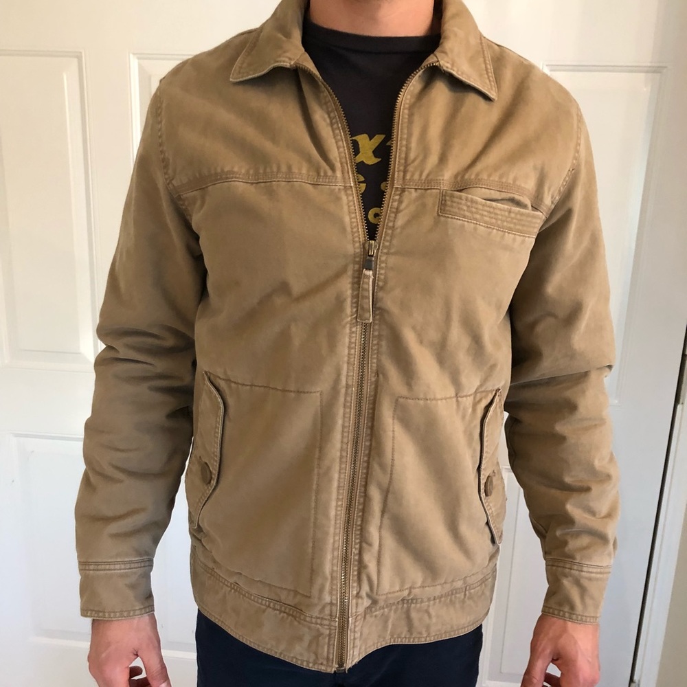 Timberland Jacket Sz M Khaki